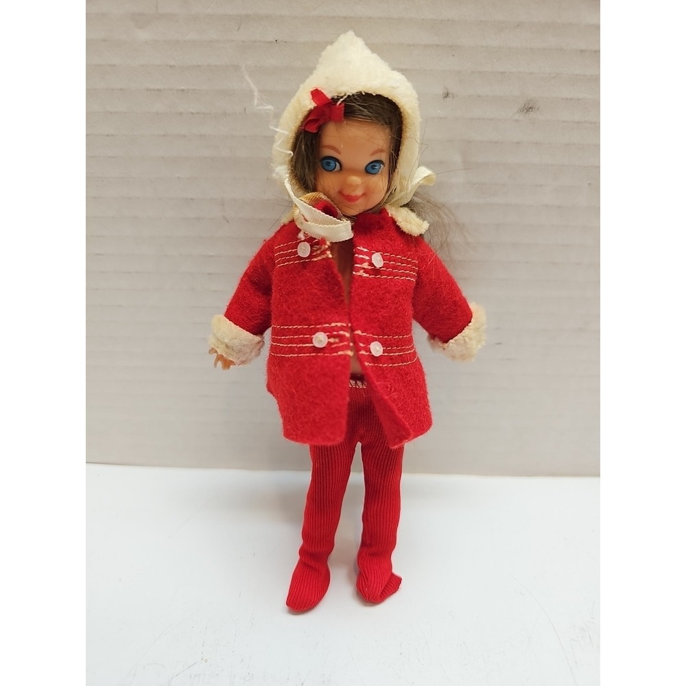 VTG Tutti‎ Me And My Dog 1965 Doll W/bow In Hair!